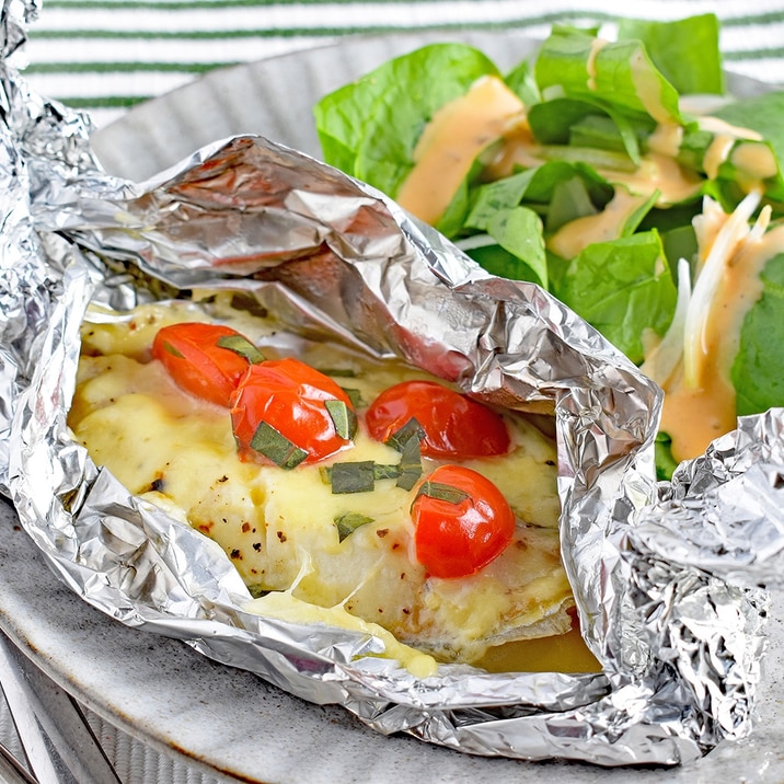 「ほっけの干物」で作る! 簡単♪ホイルチーズ焼き